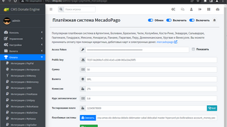 CMS Donate Engine integration with MercadoPago